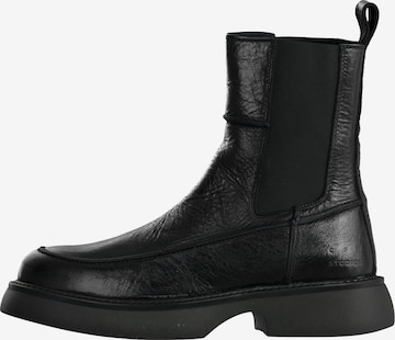 Copenhagen Studios Chelsea boots '759' i svart: framsida