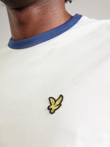 Lyle & Scott Футболка 'Ringer' в Белый