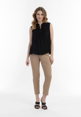 Usha Blouse in Zwart