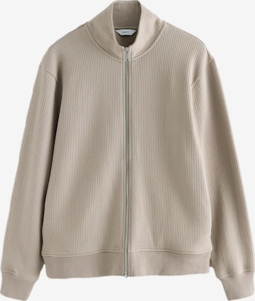 Next Sweatjacke in Beige: Vorderseite