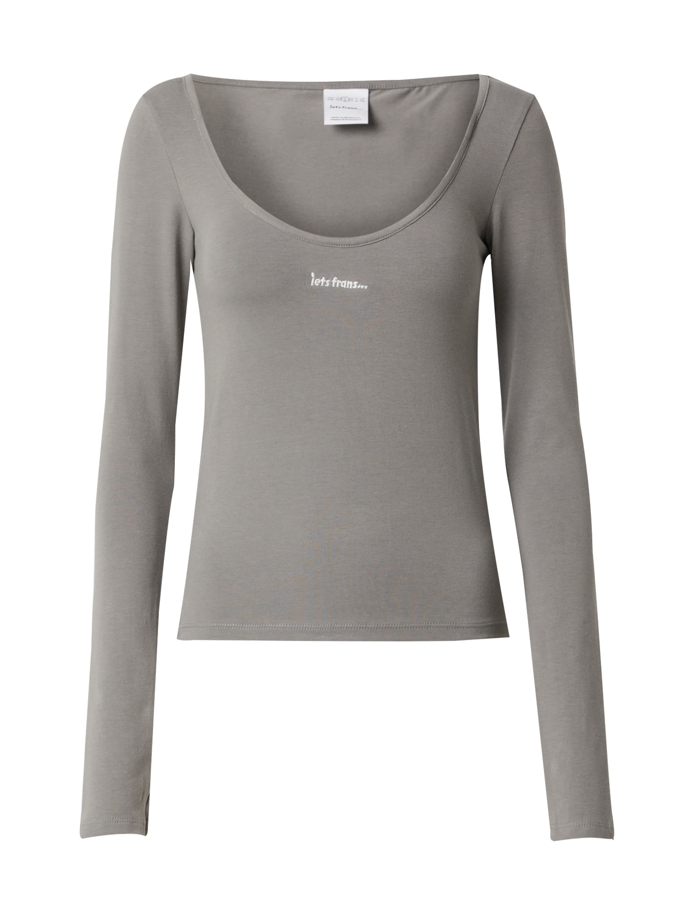 iets frans - Camisa 'GIGI HALTER' em cinzento: frente