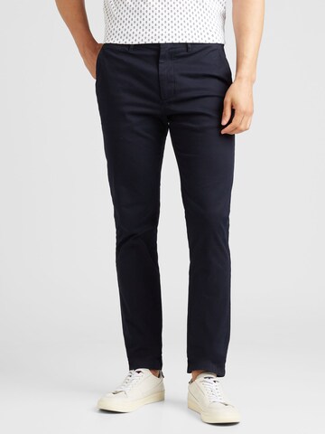 Slimfit Pantaloni eleganți 'BLEECKER ESSENTIAL' de la TOMMY HILFIGER pe albastru: față