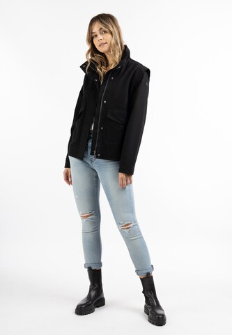 Veste mi-saison DreiMaster Vintage en noir