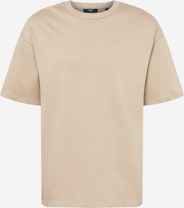 T-Shirt 'Kam' JACK & JONES en beige : devant