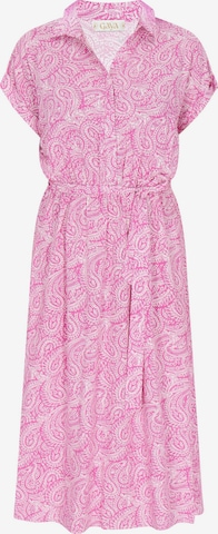 Gaya Shirt dress 'Retro' in Pink: front