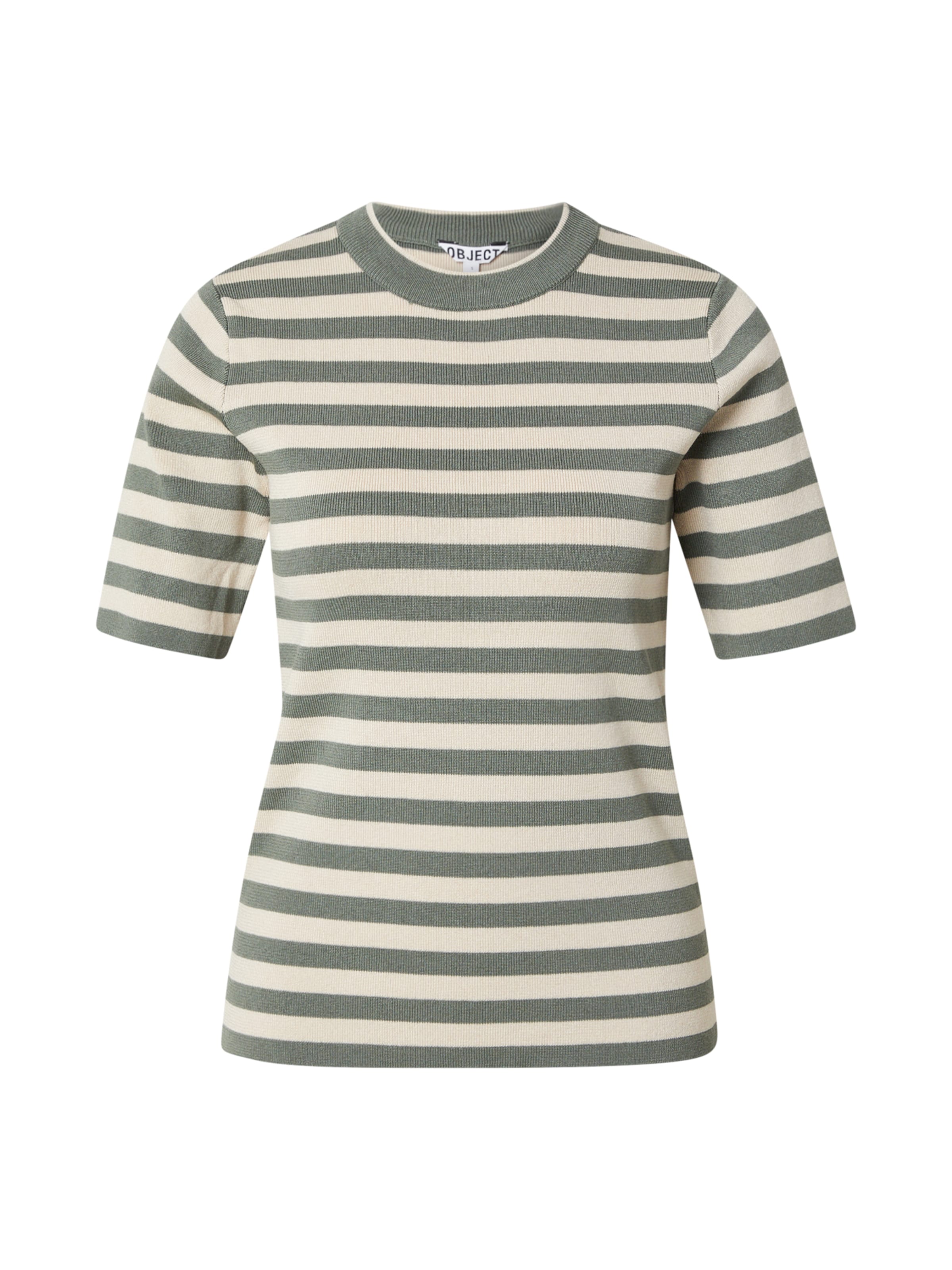 OBJECT Πουλόβερ 'OBJEster' σε πράσινο: μπροστά