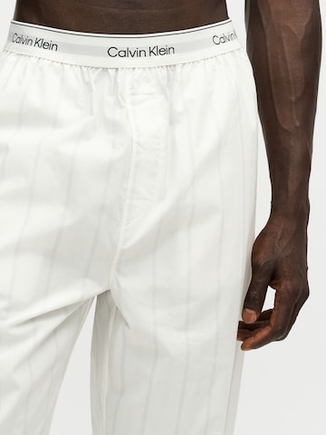 Calvin Klein Underwear Παντελόνι πιτζάμας σε λευκό