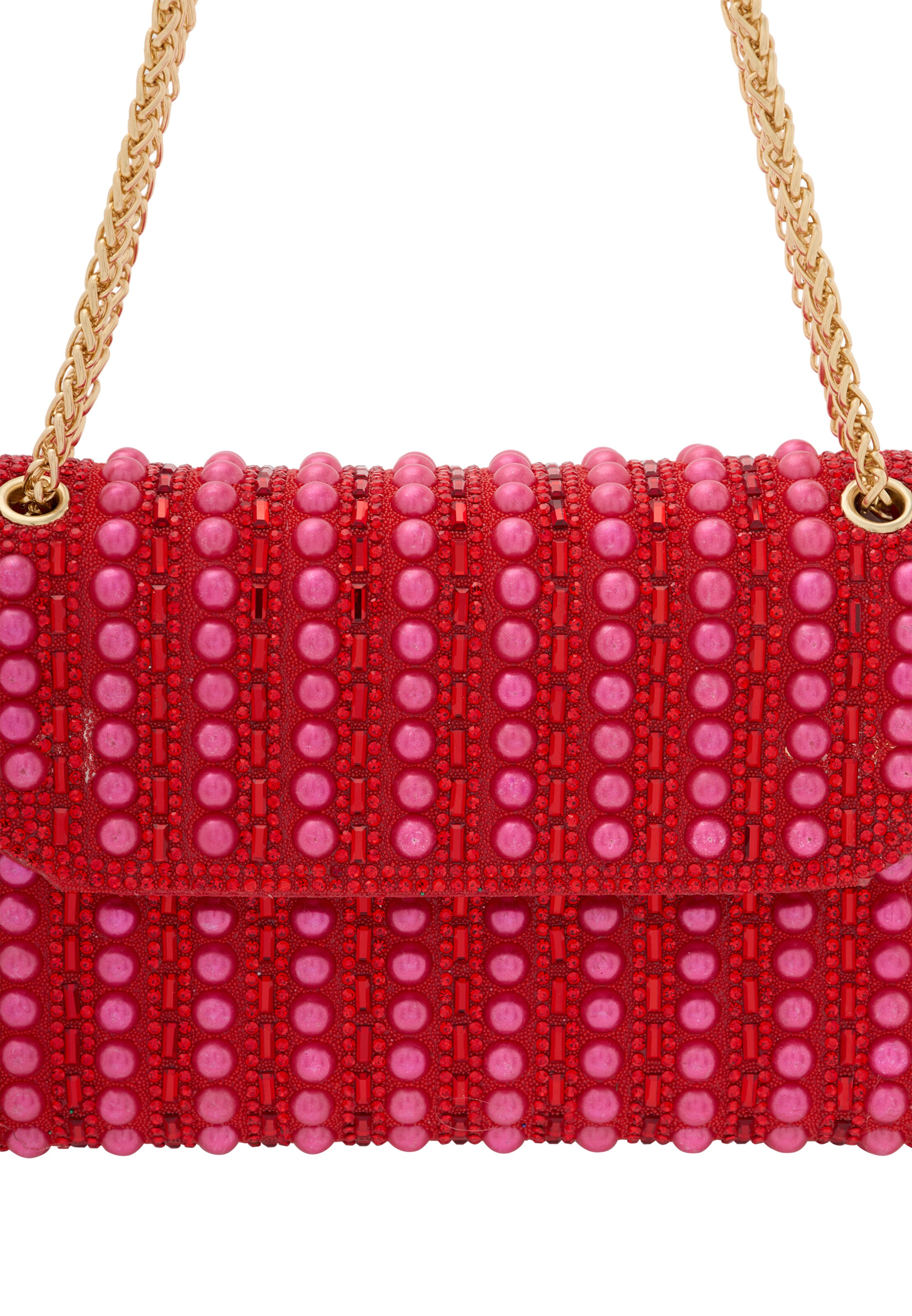 NAEMI Õlakott, värv punane