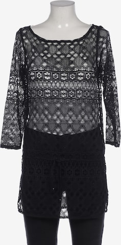 Polo Ralph Lauren Bluse M in Schwarz: Vorderseite