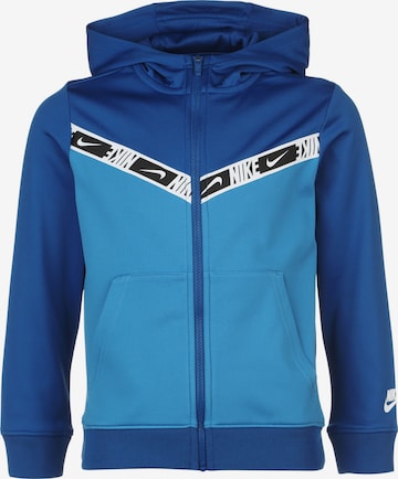 Nike Sportswear Sweatjacke in Blau: predná strana