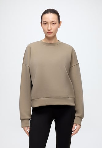 Felpa sportiva 'JAIDA' di THE NORTH FACE in marrone: frontale