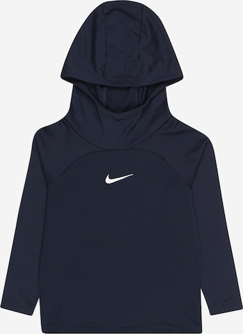 NIKE Athletic Sweatshirt in Blue: front