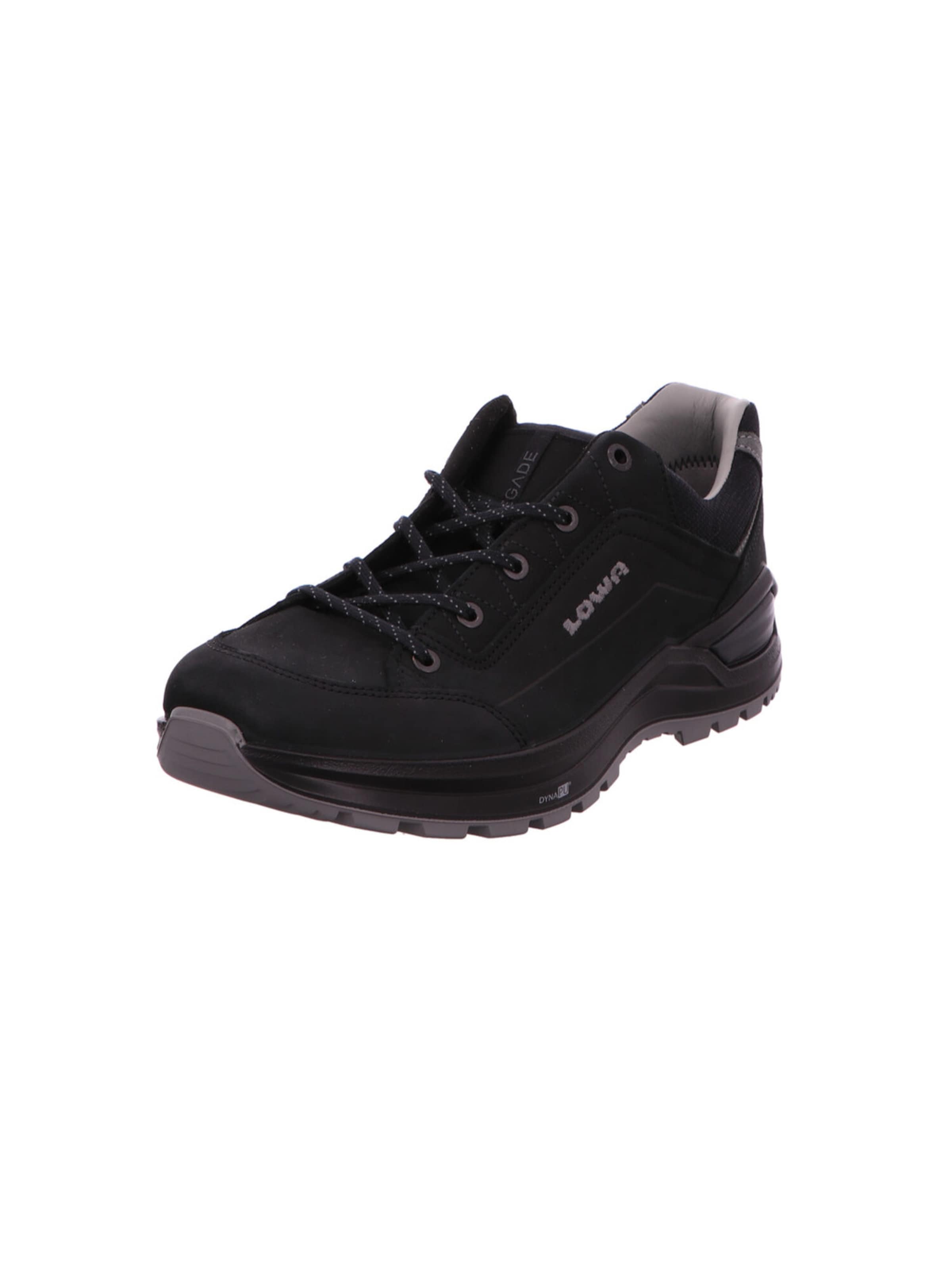 LOWA Athletic Lace-Up Shoes 'RENEGADE EVO LL LO' in Black: front