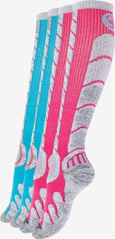 Chaussettes de sport Stark Soul en bleu : devant