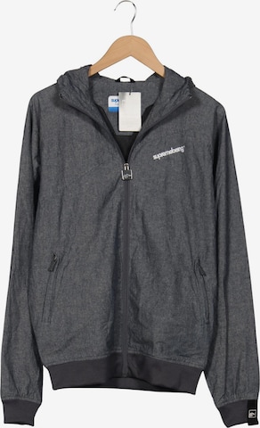 Supremebeing Jacke S in Grau: Vorderseite