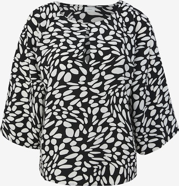 s.Oliver BLACK LABEL Blouse in Zwart: voorkant