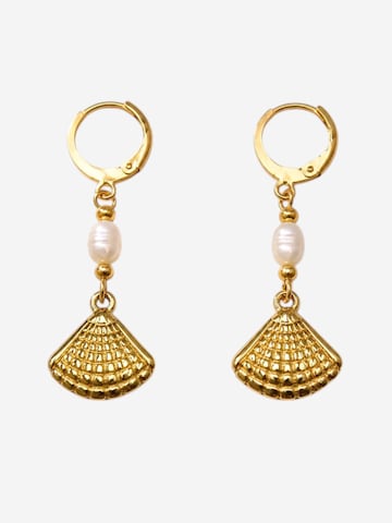Lakris Jewelry Øreringe 'ISOLA' i guld: forside