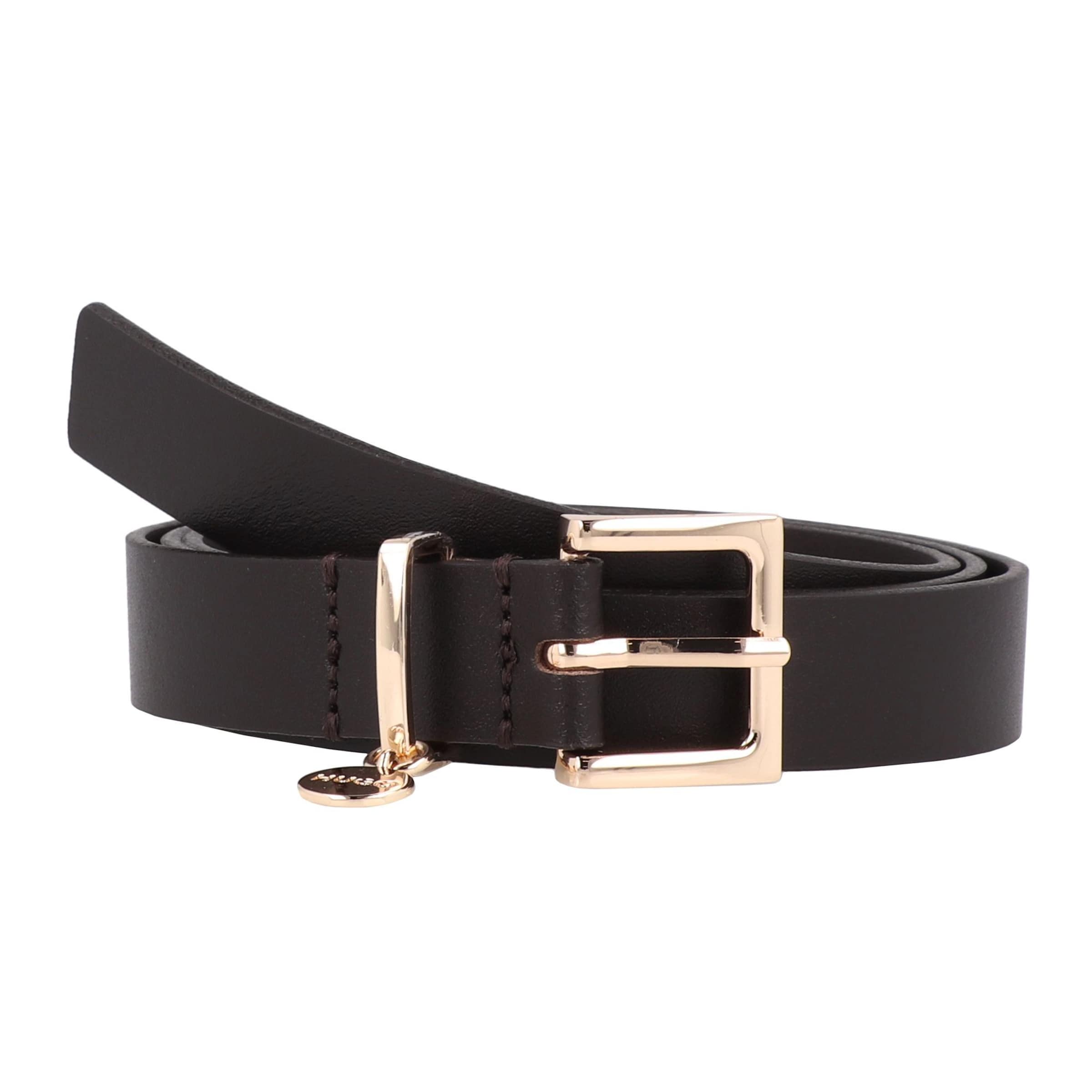 Ceinture 'Amelia' HUGO en marron : devant