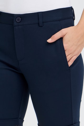 Regular Pantalon 'FRLano' Fransa en bleu