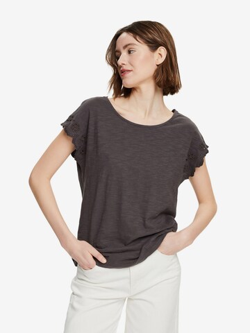ESPRIT - Camiseta en gris: frente