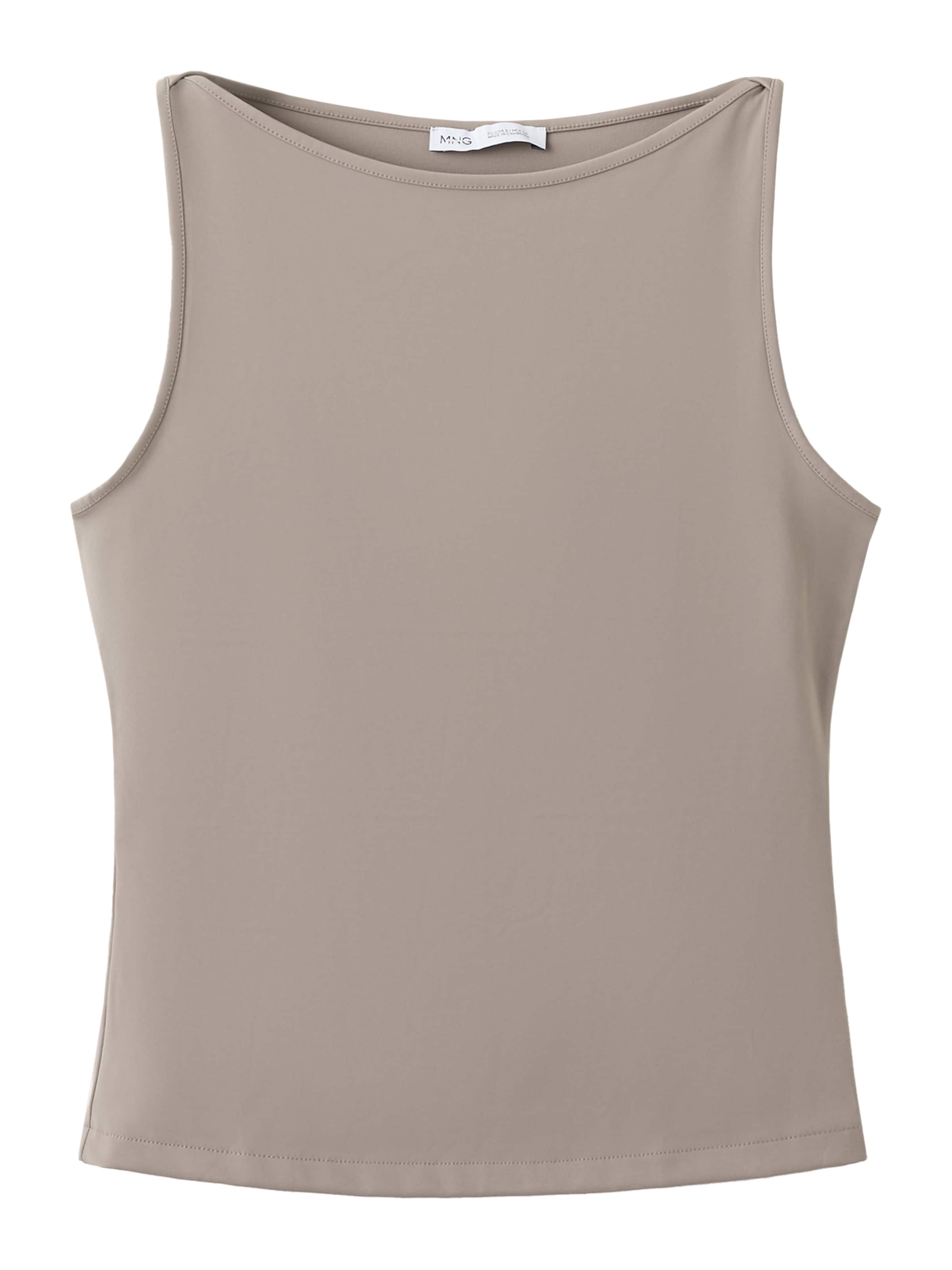 MANGOTop 'TECLA' - smeđa boja: prednji dio