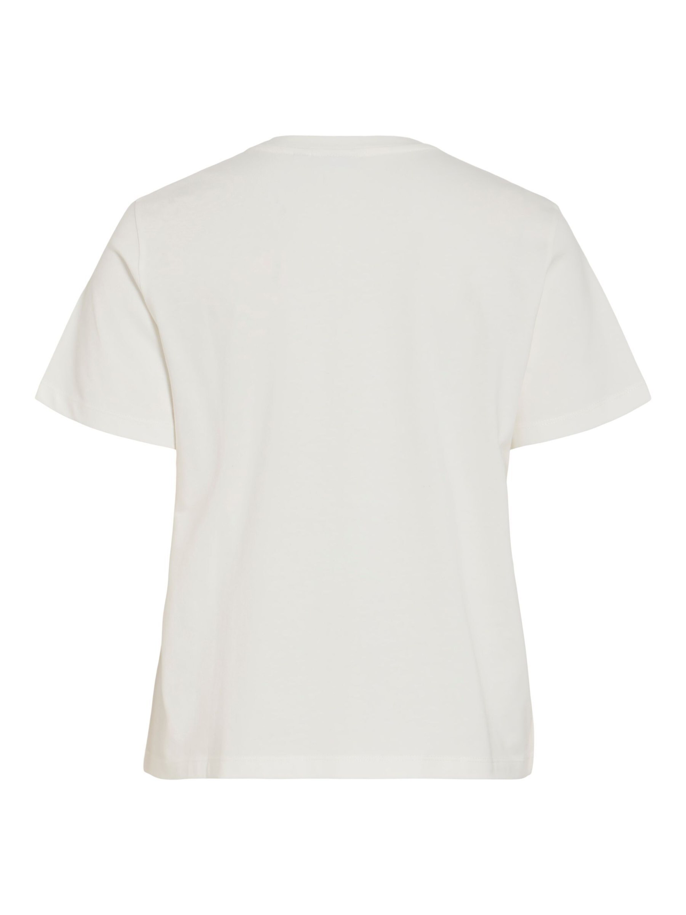 T-shirt 'VISYBILLA' VILA en blanc