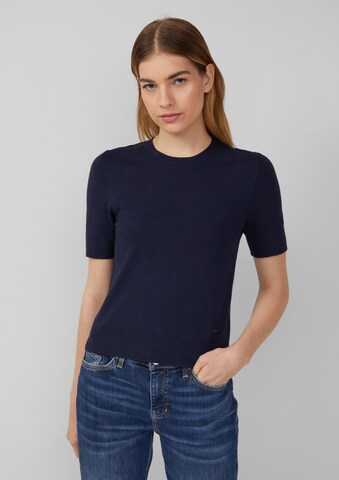 s.Oliver Trui in Blauw: voorkant