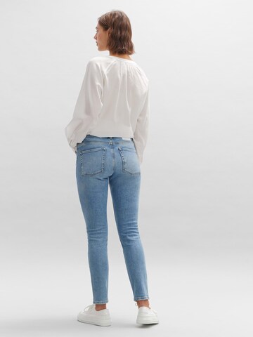 OPUS Skinny Jeansy 'Evita' w kolorze niebieski