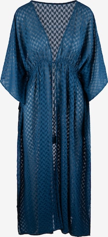 LingaDore Dressing gown in Blue: front