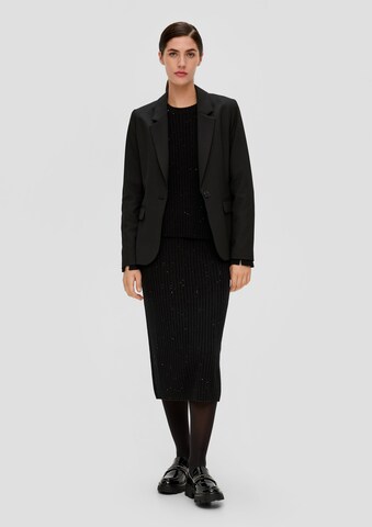 s.Oliver BLACK LABEL Rok in Zwart