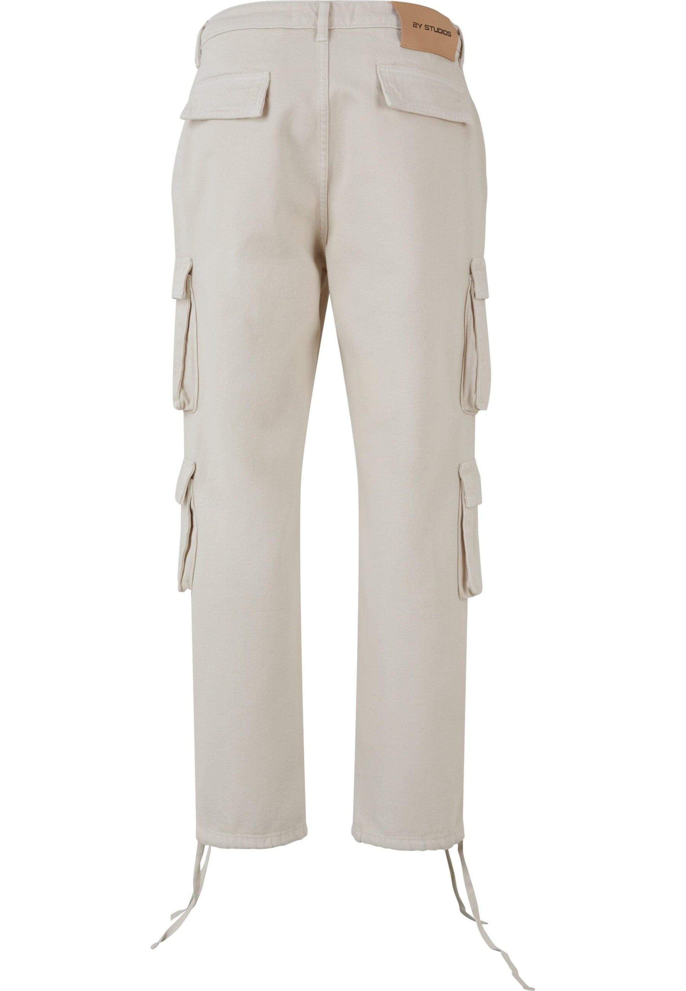2Y Premium Regular Cargobroek 'Kiran' in Beige