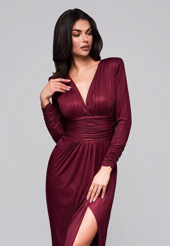 Robe de soirée Ombre en rouge