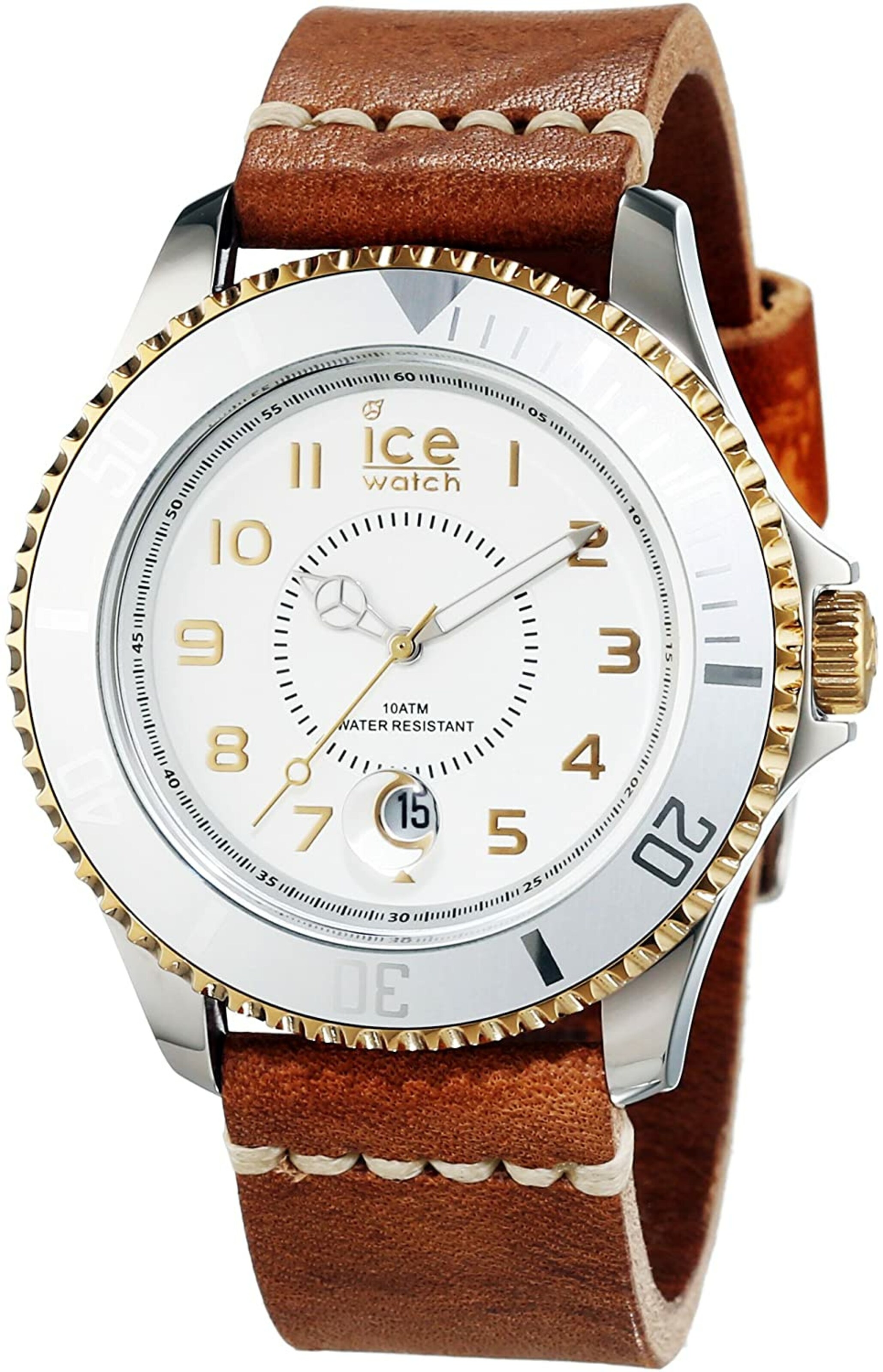 ICE WATCH Analoog horloge 'Heritage' in Bruin: voorkant