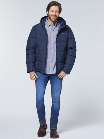 Polo Sylt Regular fit Button Up Shirt in Blue