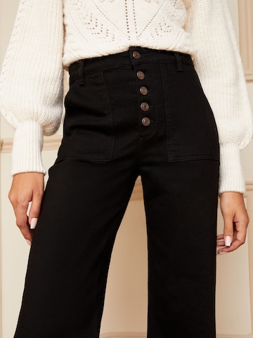 Wide leg Jeans di love & roses in nero