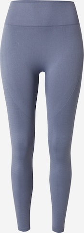 Athlecia Skinny Workout Pants 'Nagar' in Blue: front