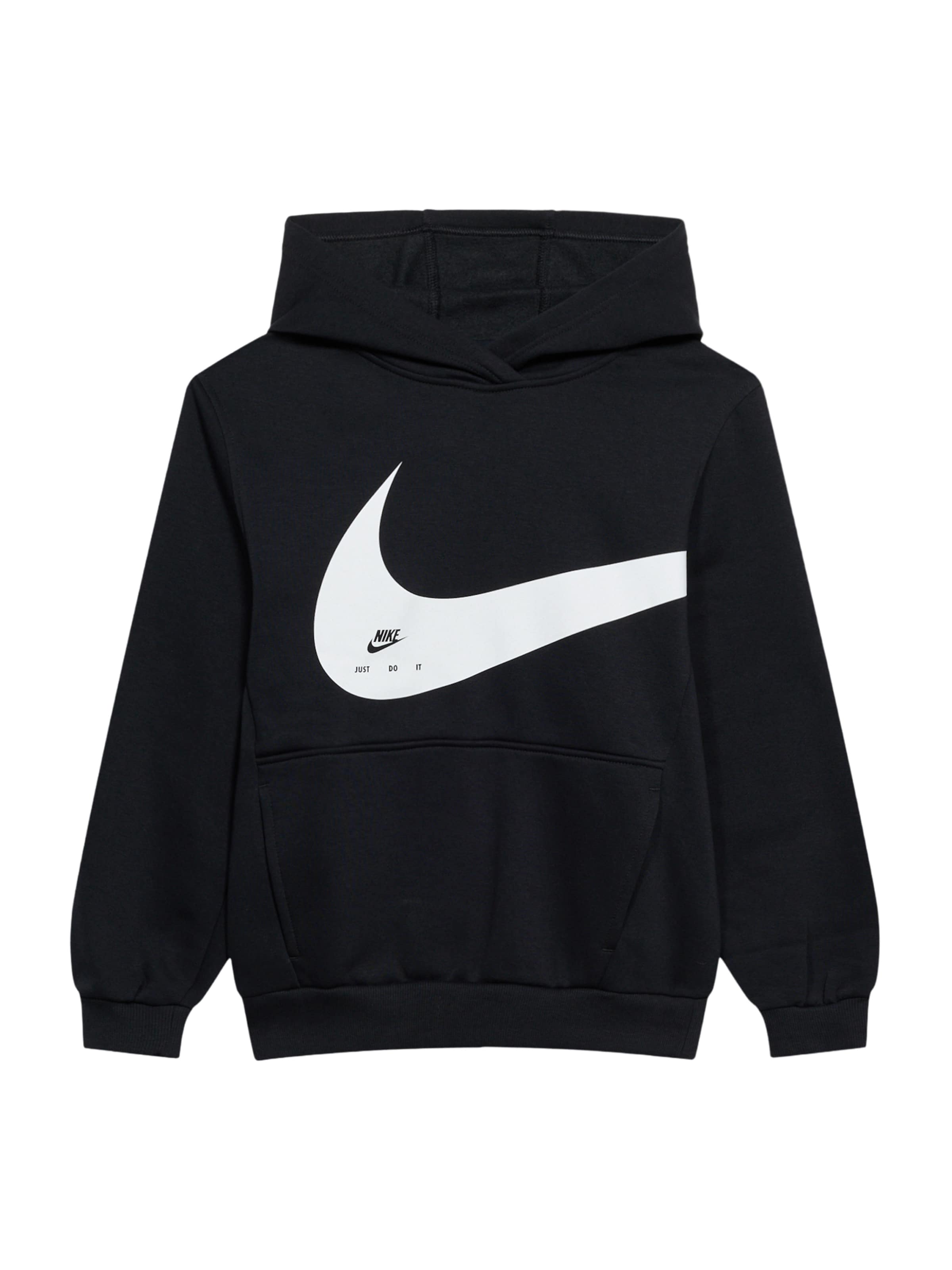 Nike Sportswear Sweatshirt 'CLUB' i svart: framsida