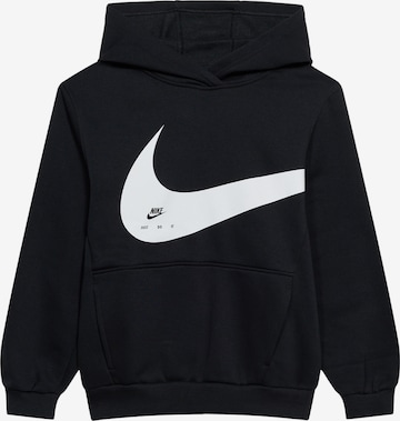 Nike Sportswear Sweatshirt 'CLUB' i svart: framsida