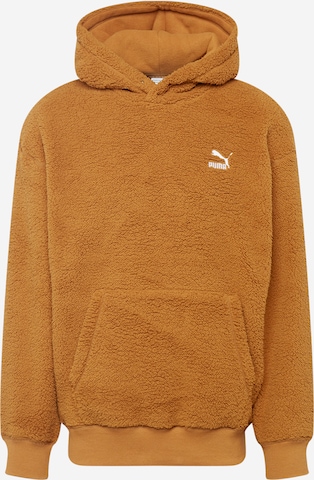 PUMA Sweater in Brown: front