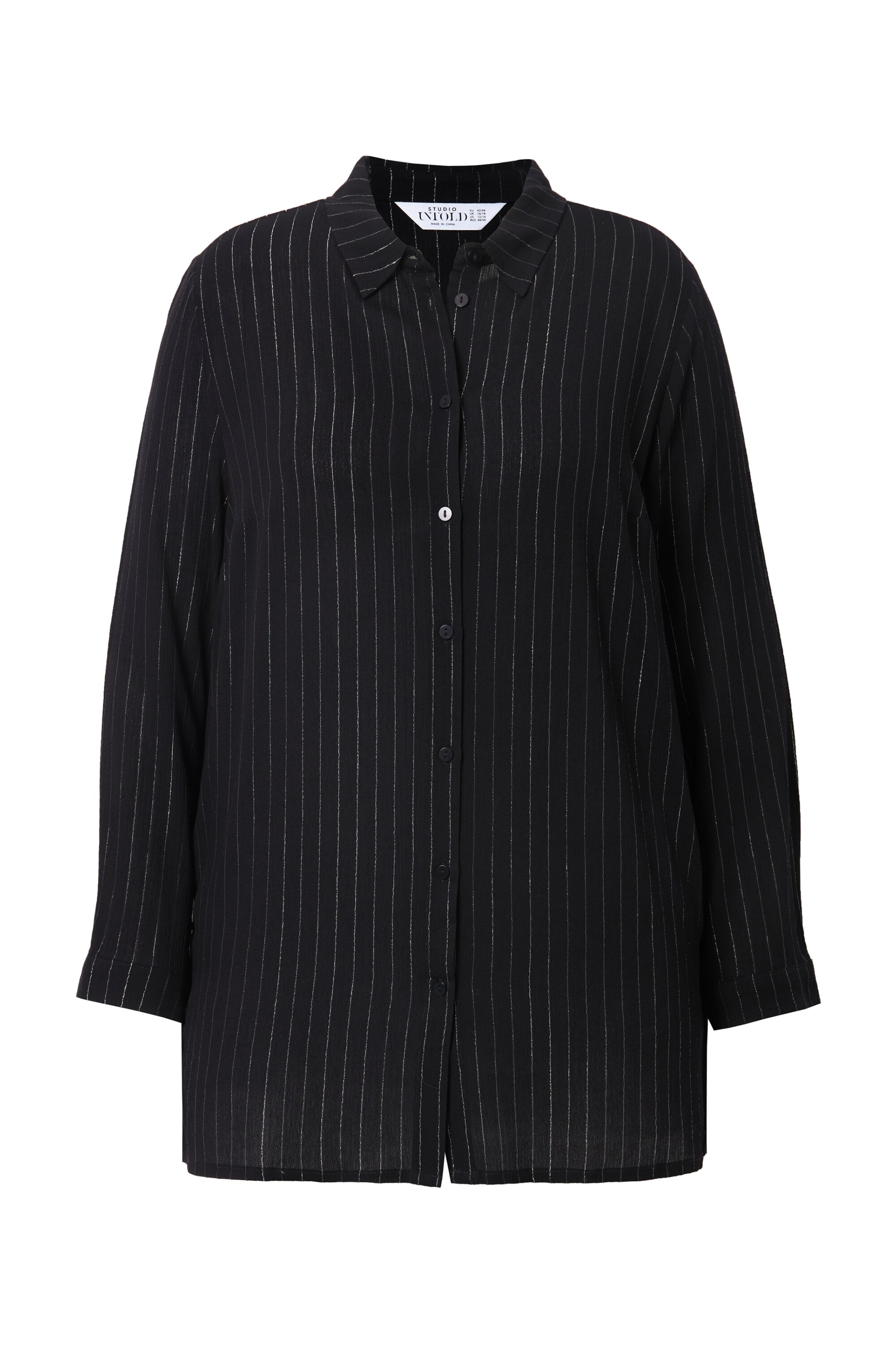 Studio Untold Bluse in schwarz / weiß, Produktansicht