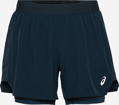 ASICS Sporthose 'ROAD 2-N-1' in dunkelblau, Produktansicht