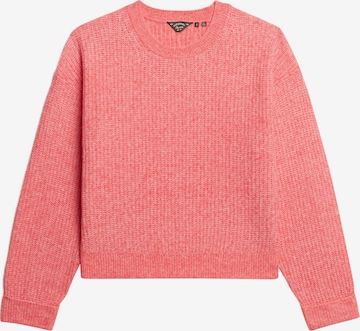 Pull-over Superdry en orange : devant