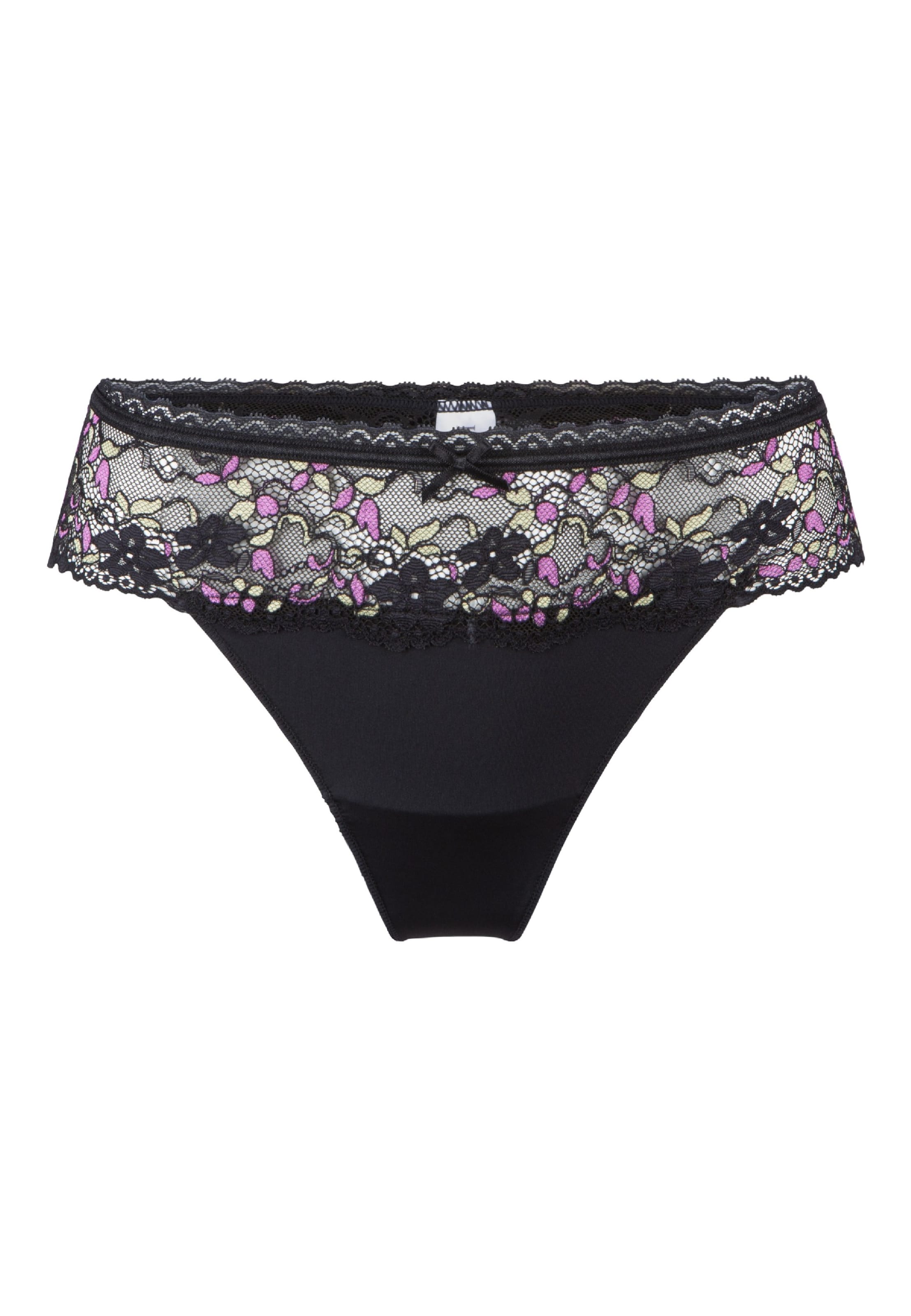 LingaDore String 'Daily' in Zwart: voorkant