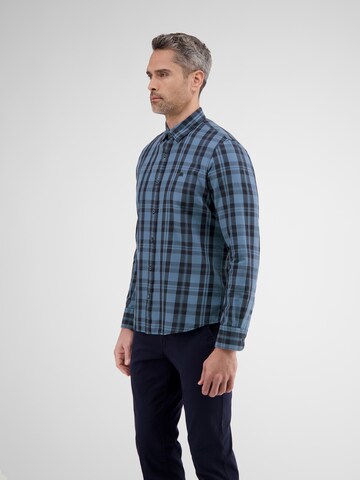 LERROS Regular fit Button Up Shirt in Blue