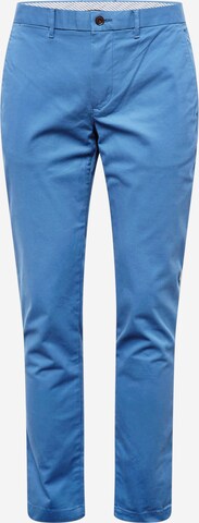 TOMMY HILFIGER Chino hlače 'Bleecker' | modra barva: sprednja stran