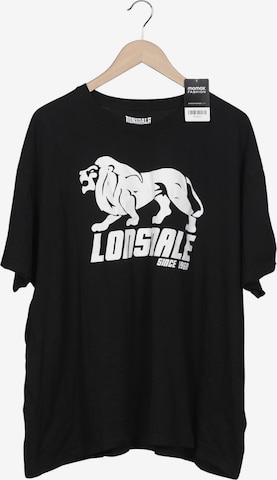 LONSDALE T-Shirt 5XL in Schwarz: Vorderseite