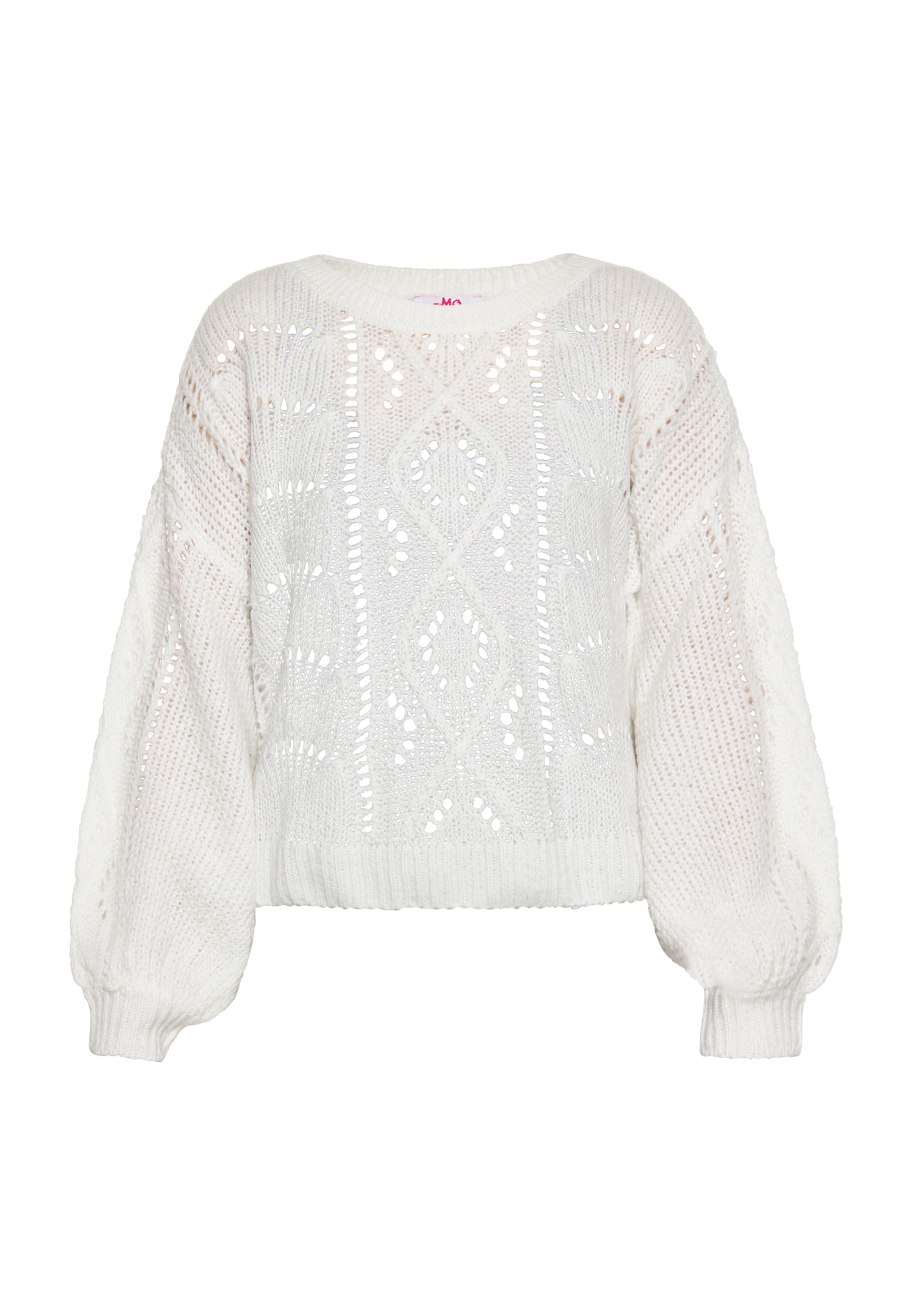 MYMO Pullover in Weiß: Vorderseite