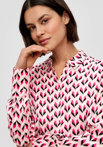 s.Oliver BLACK LABEL Bluse i pink