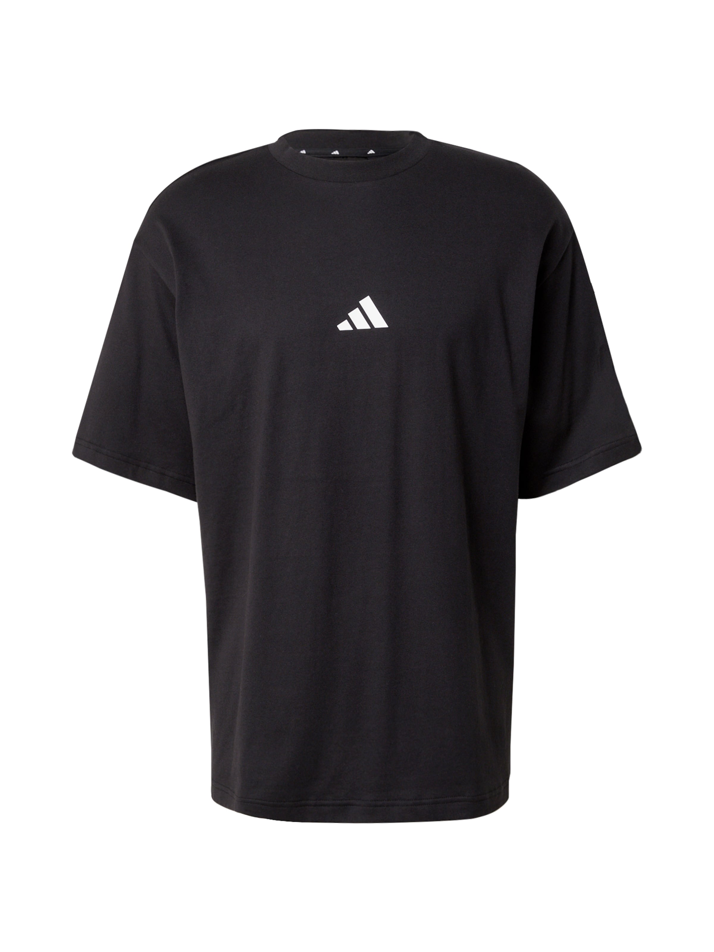 Tricou funcțional de la ADIDAS SPORTSWEAR pe negru: față