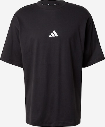 T-Shirt fonctionnel ADIDAS SPORTSWEAR en noir : devant